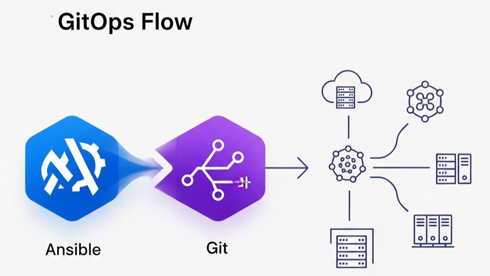 Featured image for Ansible and GitOps A Practical Guide