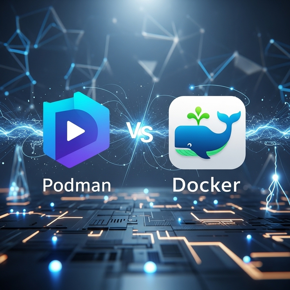 Featured image for Podman vs Docker A Comprehensive Containerization Showdown