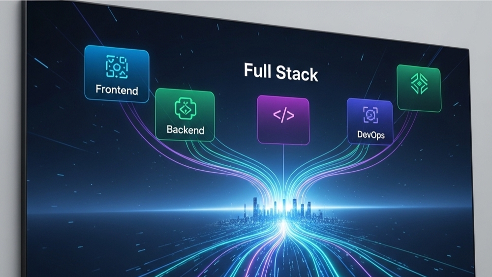 Featured image for The roadmap to becoming a full stack developer in 2025